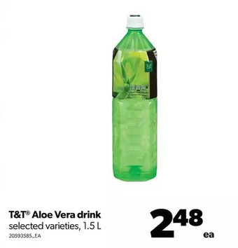 Real Canadian Superstore T&t aloe vera drink offer