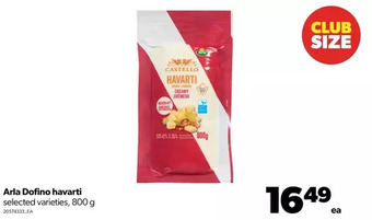 Real Canadian Superstore Arla dofino havarti offer