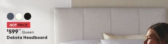 Sleep Country Dakota headboard offer