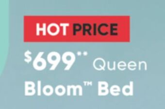 Sleep Country Bloom bed offer