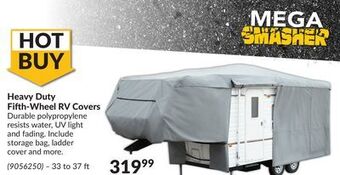 Princess Auto Heavy duty fifth-wheel rv covers offer