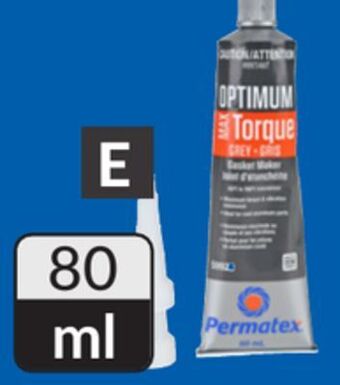 Princess Auto Optimum grey gasket maker offer