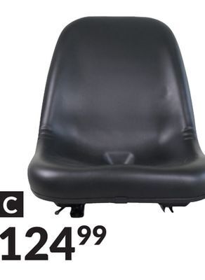 Princess Auto 23-1/4 in. ultra high-back skid steer seat offer