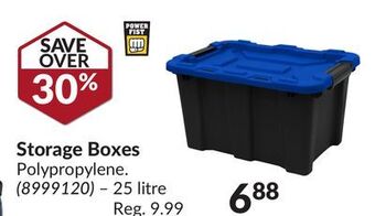 Princess Auto Storage boxes offer