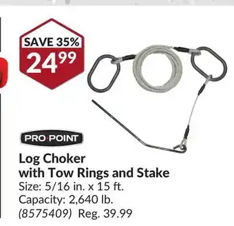 Princess Auto Log choker rings offer