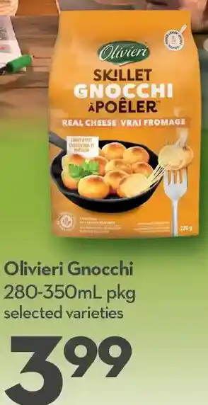 Longo's Olivieri Gnocchi 280-350ml offer