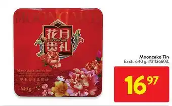 Walmart Mooncake tin offer