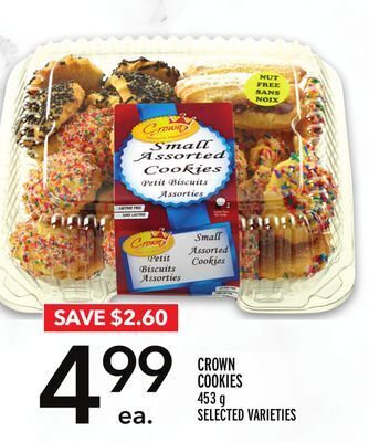 Metro Crown cookies offer