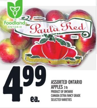 Metro Assorted ontario apples offer