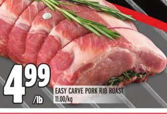 Metro Easy carve pork rib roast offer