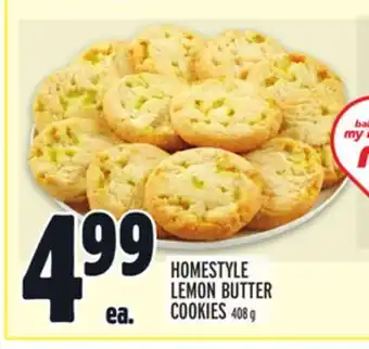 Metro Homestyle lemon butter cookies offer