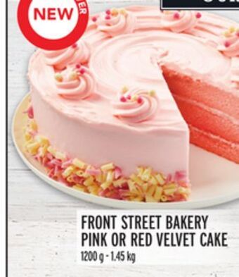 Metro Front street bakery pink or red velvet cake offer