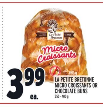 Metro La petite bretonne micro croissants or chocolate buns offer