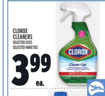 Metro Clorox cleaners offer