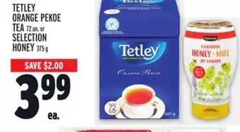 Metro Tetley orange pekoe tea offer