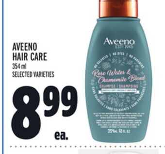 Metro Aveeno hair care offer