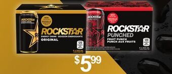 Independent Grocer Rockstar energy drink offer