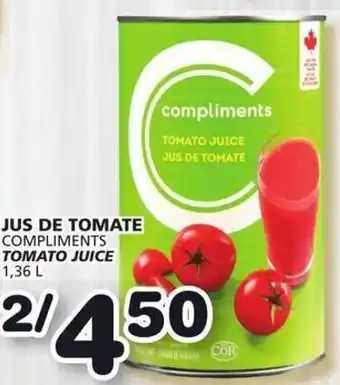 IGA Jus De Tomate 1.36L offer