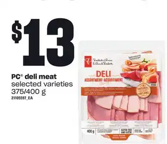 Independent Grocer Pc® deli meat, 375/400 g offer