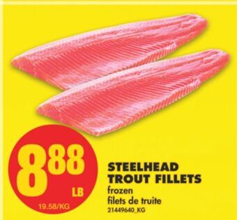 No Frills Steelhead trout fillets offer