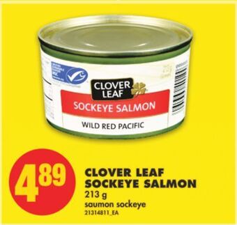 No Frills Clover leaf sockeye salmon, 213 g offer