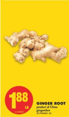 No Frills Ginger root offer