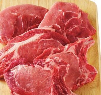Foodland Pork loin combo chops offer