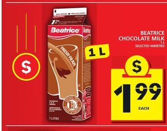 Food Basics Beatrice chocolate milk offer