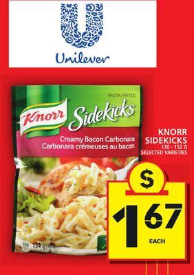 Food Basics Knorr sidekicks offer