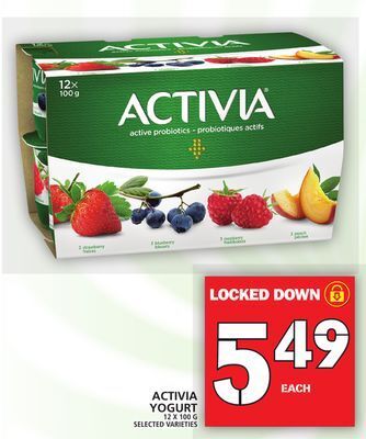 Food Basics Activia yogurt offer