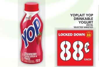 Food Basics Yoplait yop drinkable yogurt offer
