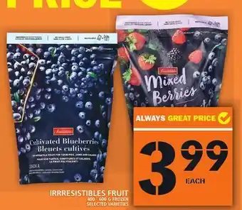 Food Basics Irrresistibles fruit offer