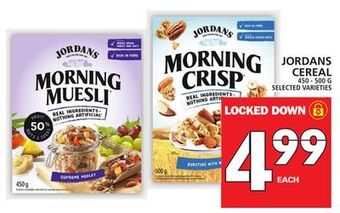 Food Basics Jordans cereal offer