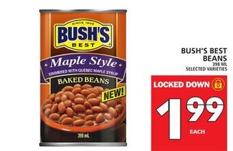 Food Basics Bush's best beans offer