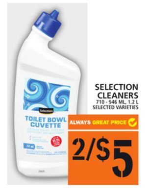 Food Basics Selection cleaners offer