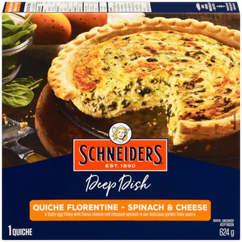 Giant Tiger Schneiders quiche offer