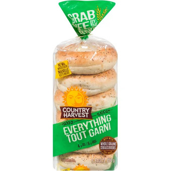 Giant Tiger Country harvest bagels offer