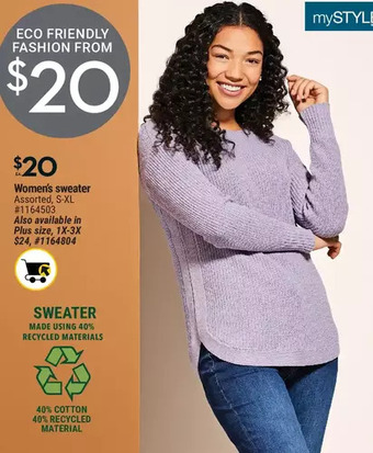 Giant Tiger Women's sweater offer