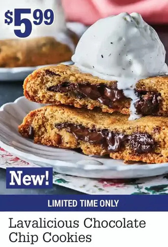 M & M Food Market Lavalicious chocolate chip cookies offer