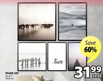JYSK Frame art offer