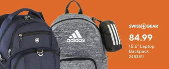 Staples Swiss+gear 15.6" laptop backpack offer