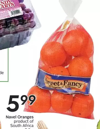 Sobeys Navel oranges offer