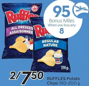 Sobeys Ruffles potato chips offer