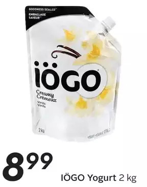 Sobeys Iögo yogurt offer