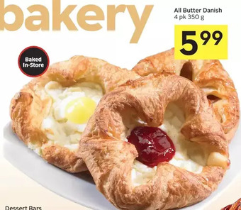 Foodland All butter danish offer