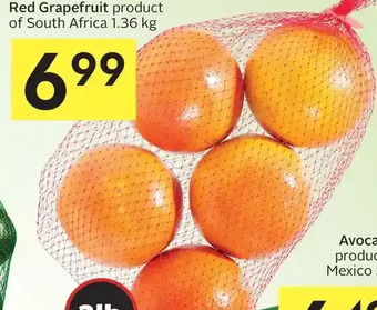 Foodland Red grapefruit offer
