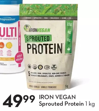 Sobeys Iron vegan sprouted protein offer