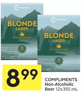 Foodland Compliments non-alcoholic beer offer