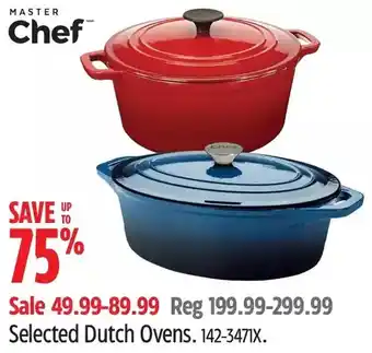 Canadian Tire Master chef dutch ovens offer