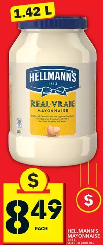 Food Basics Hellmann's mayonnaise offer